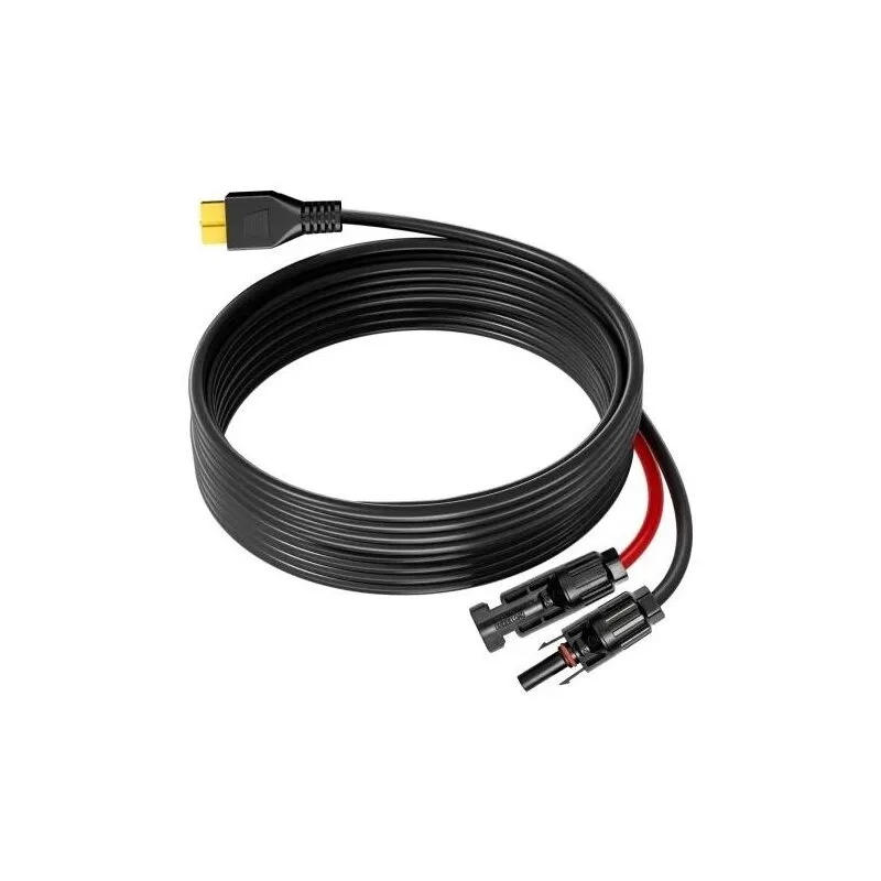 Kabel FOSSIBOT MC4-XT60 do paneli fotowoltaicznych i stacji zasilania F800/F1200 5m