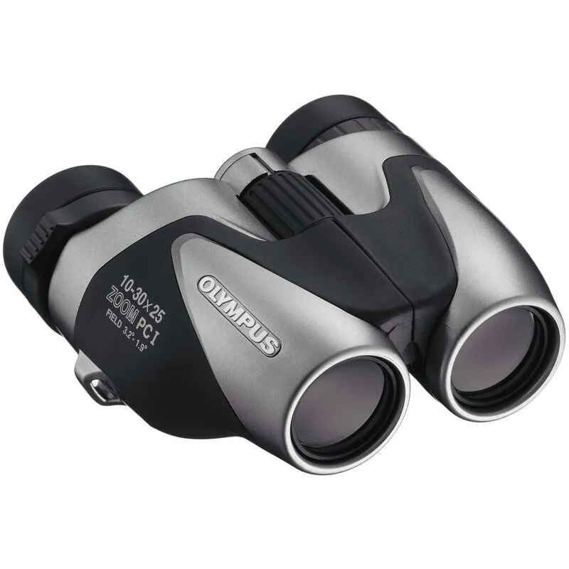 Lornetka OLYMPUS Zoom 10-30X25 PCI Czarno-srebrny, zmienne zbliżenie 10-30 x