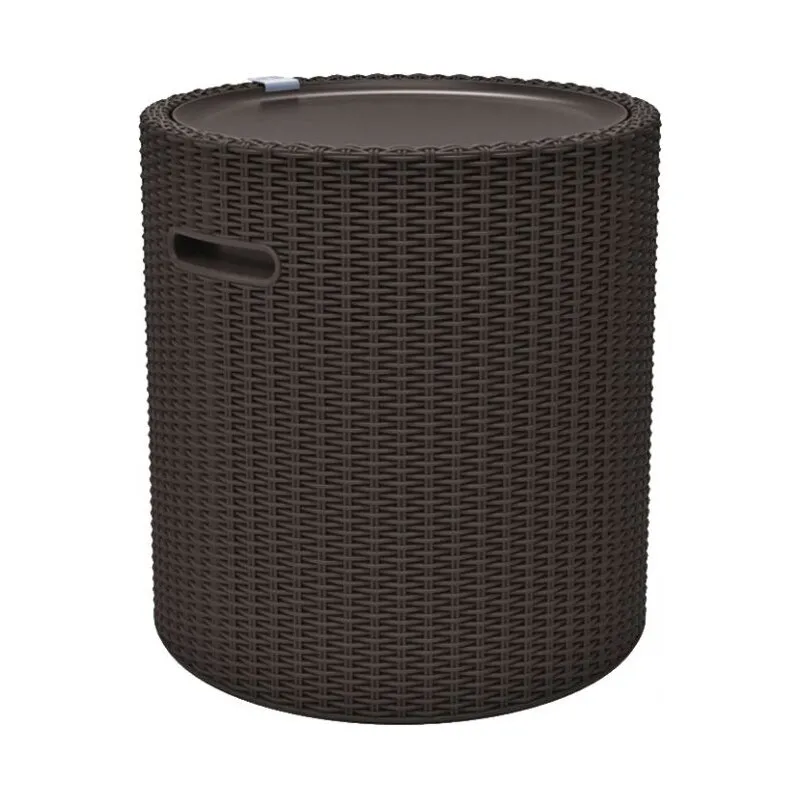 Stolik KETER Cool Stool 230904 ze schowkiem Brązowy