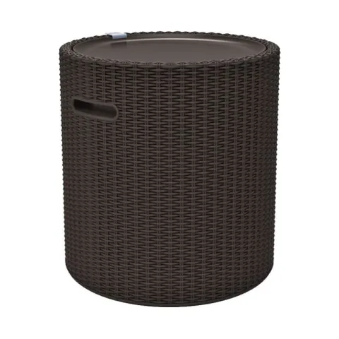 Stolik KETER Cool Stool 230904 ze schowkiem Brązowy