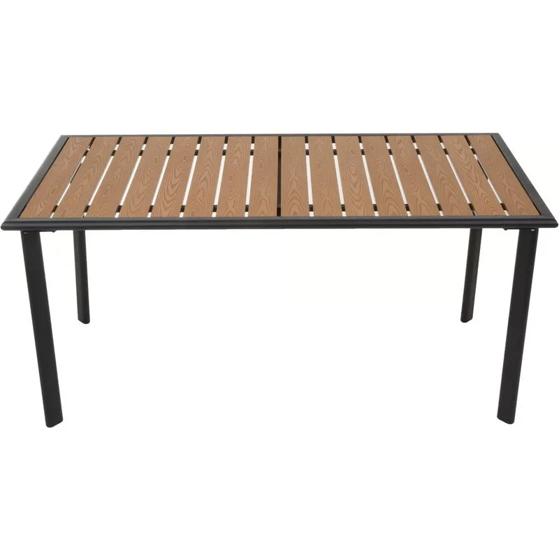 Stół ogrodowy PATIO Solar Brązowo-czarny
