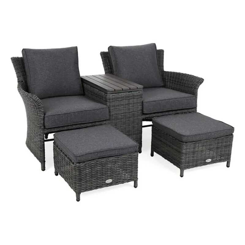 Sofa ogrodowa HOME & GARDEN Milos Plus Grey