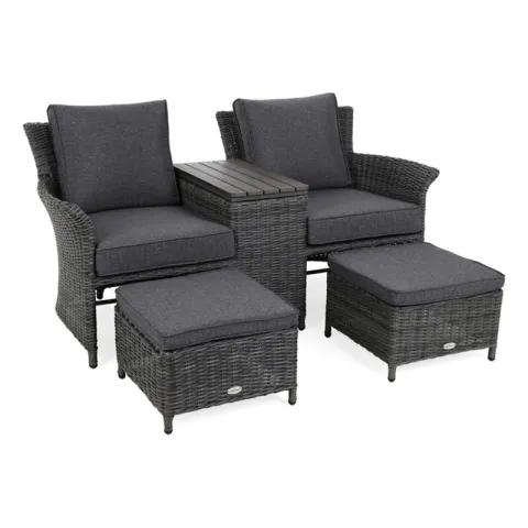 Sofa ogrodowa HOME & GARDEN Milos Plus Grey