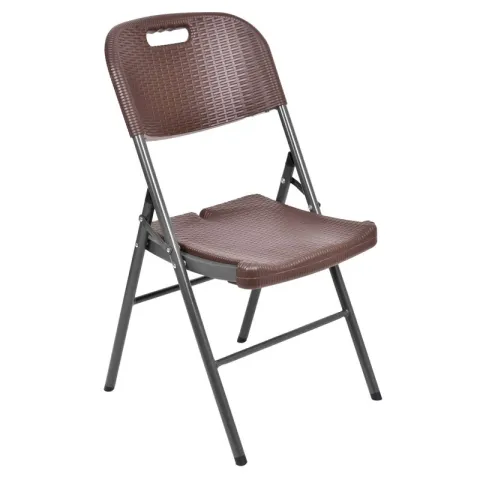Krzesło EHOKERY Rattan Brązowy