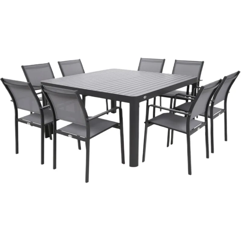 Zestaw mebli ogrodowych HOME & GARDEN Katania Square 795441 Szary