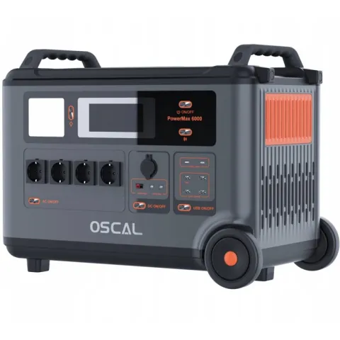 Stacja zasilania OSCAL PowerMax 6000 3600Wh
