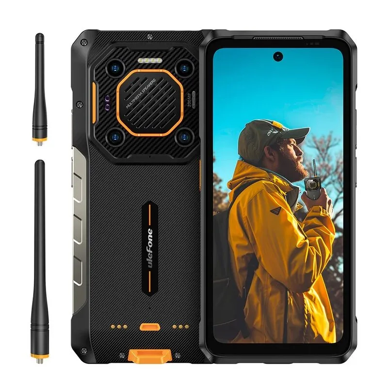 Smartfon ULEFONE Armor 26 Ultra Walkie Talkie 5G 12/512GB 6.78" 120Hz Czarny
