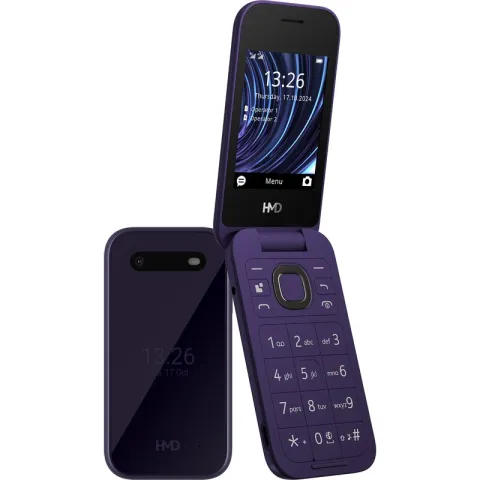 Telefon HMD 2660 Flip Dual Sim Fioletowy