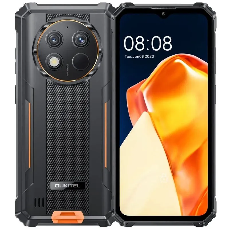 Smartfon OUKITEL G1 6/256GB 6.52" Pomarańczowy