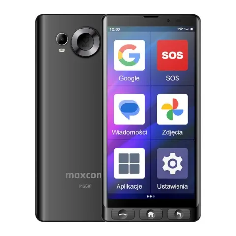 Smartfon MAXCOM MS601 4/64GB 6" Czarny
