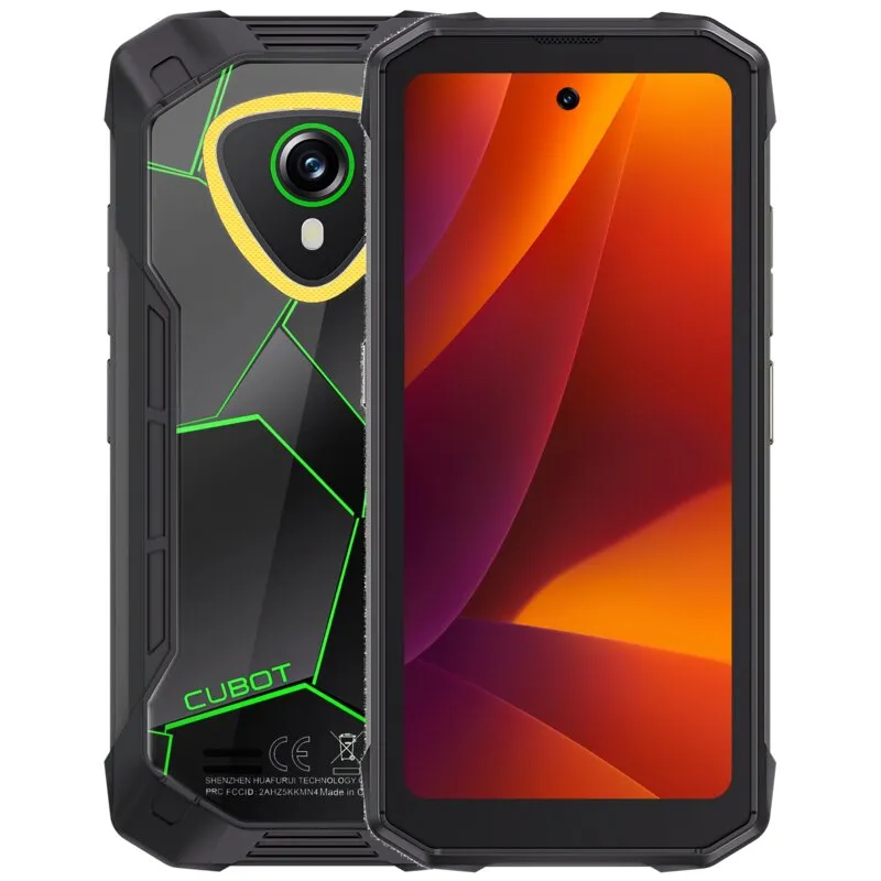 Smartfon CUBOT King Kong Mini 4 6/128GB 4.7" 90Hz Zielony