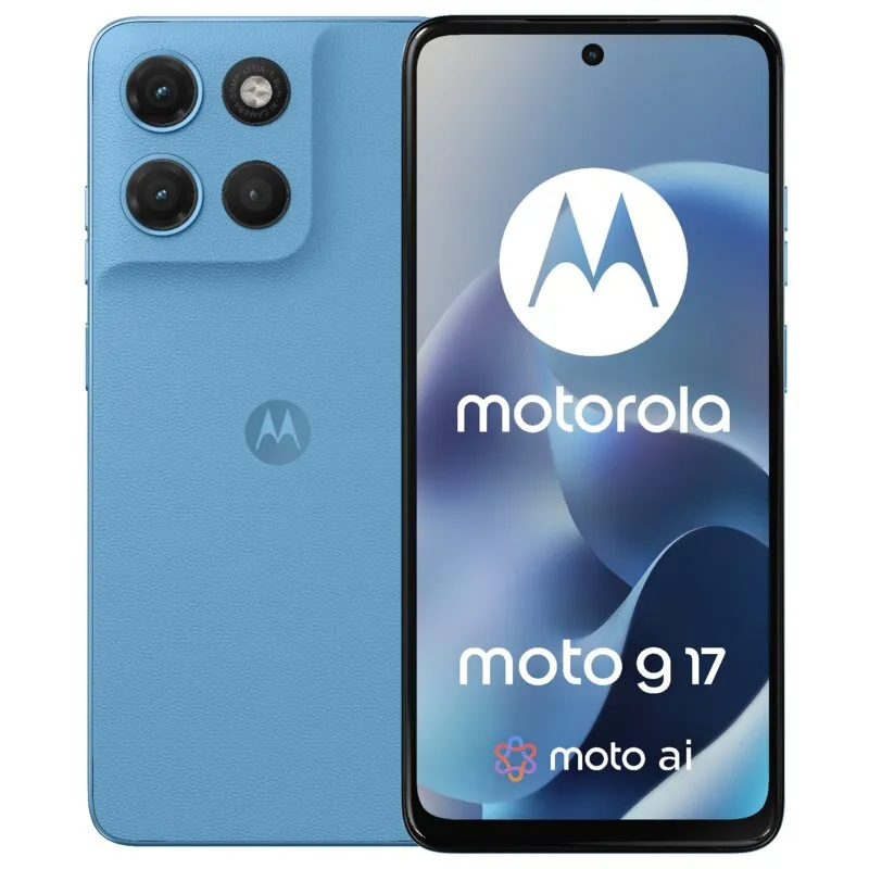 Smartfon MOTOROLA Moto G17 8/128GB 6.72” 60Hz Niebieski