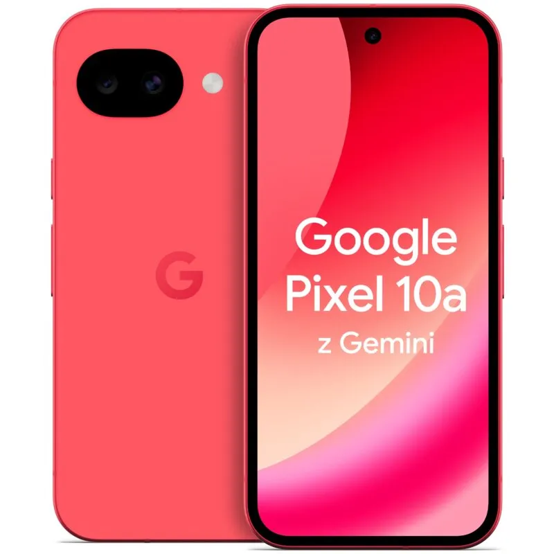Smartfon GOOGLE Pixel 10a 5G 8/256GB 6.3" 120Hz Malinowy