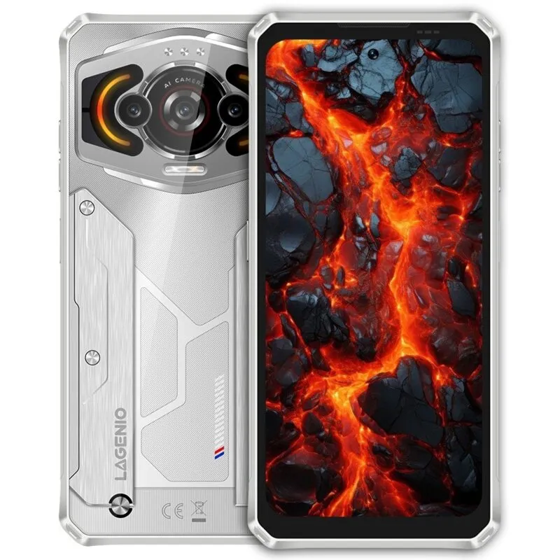 Smartfon LAGENIO Panther 1 4/128GB 6.7″ 120Hz Platynowy
