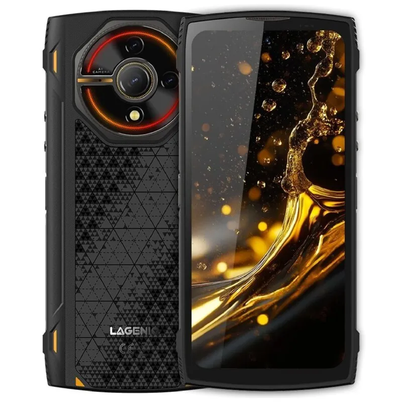 Smartfon LAGENIO Panther 2 4/128GB 6.7″ 120Hz Czarny