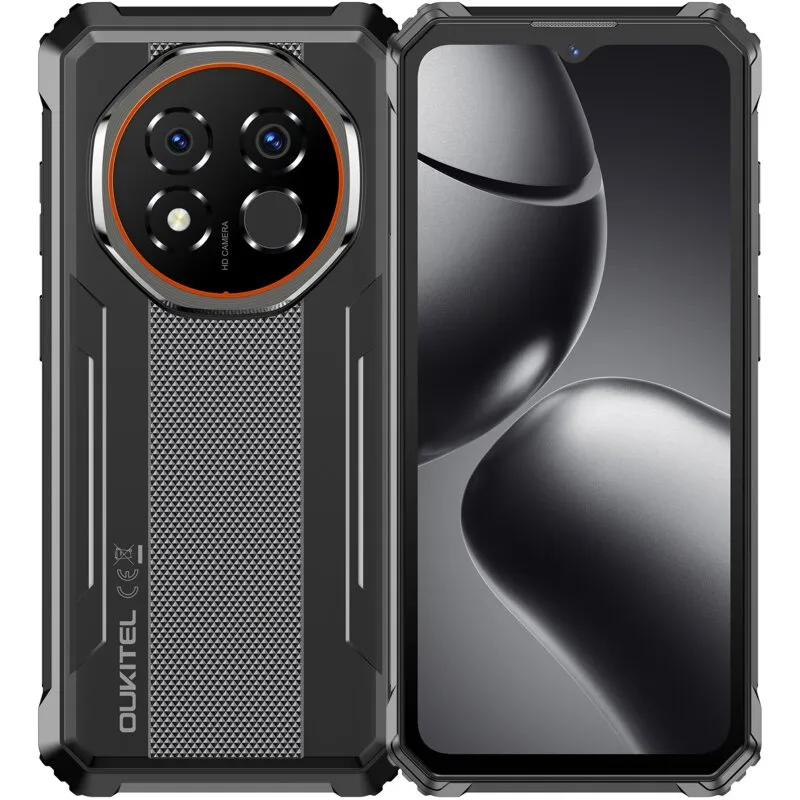 Smartfon OUKITEL G6 8/256GB 6.52" 90Hz Czarny
