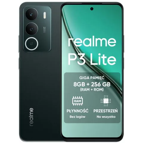 Smartfon REALME P3 Lite 8/256GB 6.67" 120Hz Zielony
