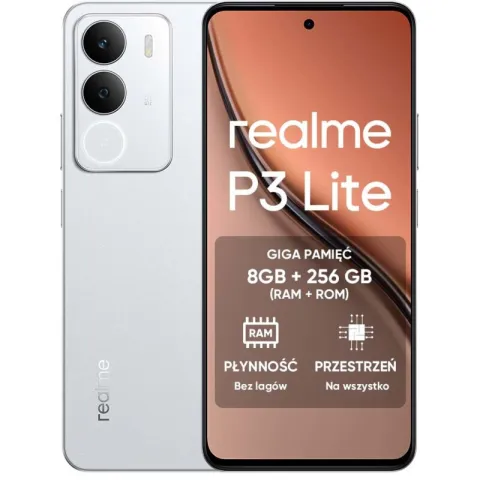 Smartfon REALME P3 Lite 8/256GB 6.67" 120Hz Biały