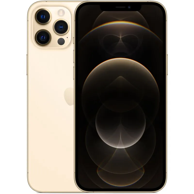 Smartfon APPLE iPhone 12 Pro Max (odnowiony, nieaktywowany) 5G 128GB 6.7" Złoty (CPO)