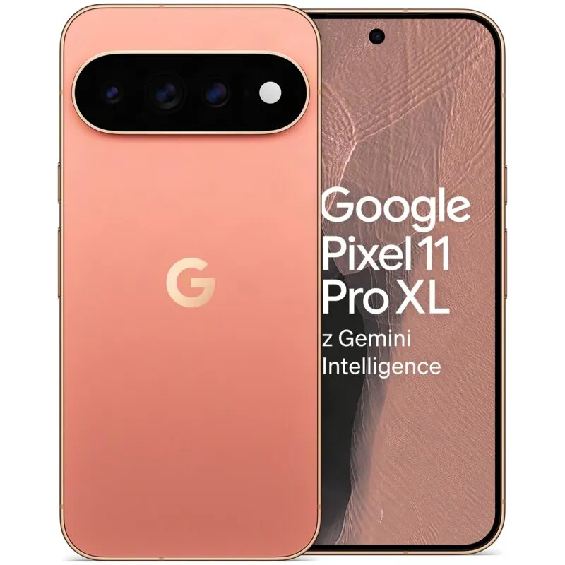 Smartfon GOOGLE Pixel 11 Pro XL 5G 16/512GB 6.8" 120Hz Miedziany róż