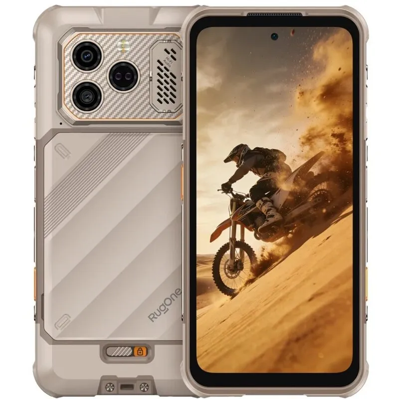 Smartfon RUGONE Xever 8 8/256GB 6.5" 120Hz Beżowy