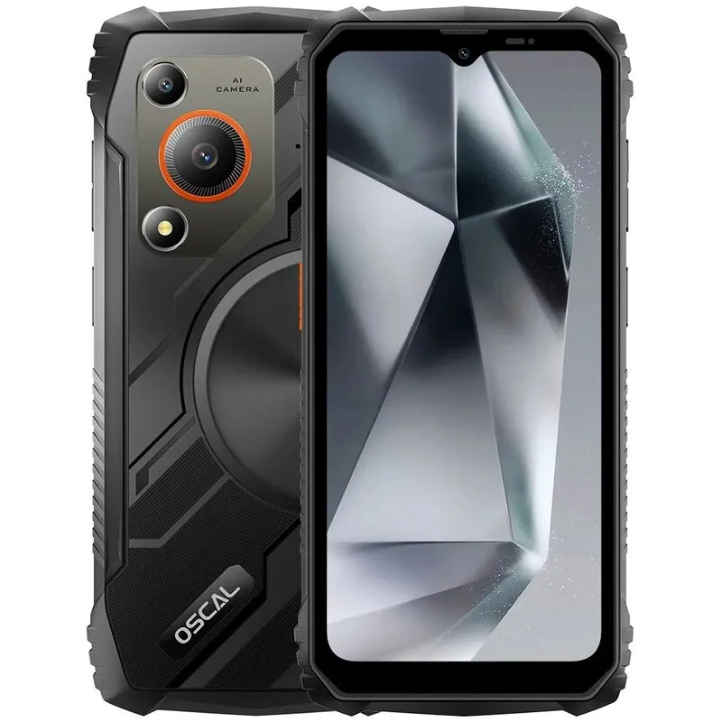 Smartfon OSCAL Marine 1 LTE 4/128GB 6.56" 90Hz Czarny