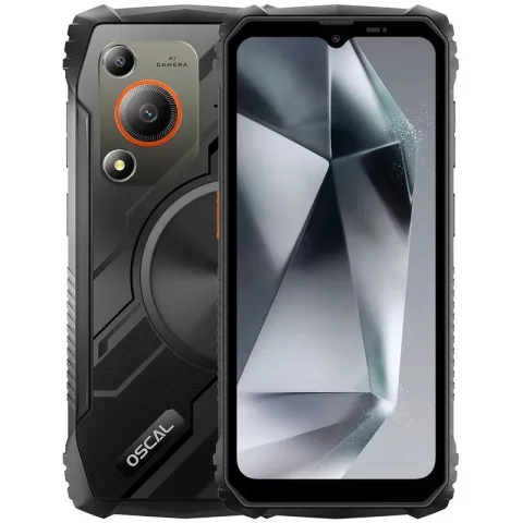 Smartfon OSCAL Marine 1 LTE 4/128GB 6.56" 90Hz Czarny