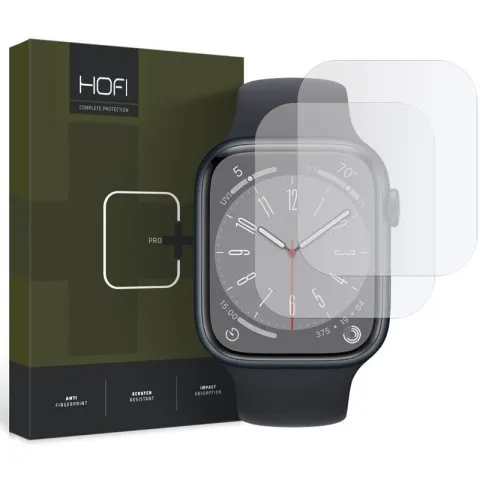 Folia hydrożelowa HOFI HydroFlex Pro+ do Apple Watch 4/5/6/7/8/9/SE z serii 1/2/3 (44/45 mm) 2szt.