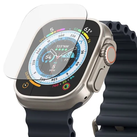 Szkło hartowane RINGKE ID FC do Apple Watch Ultra z serii 1/2/3 (49 mm) (4szt.)