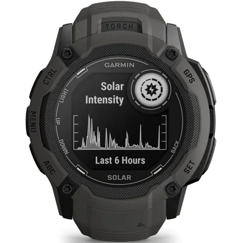 Smartwatch GARMIN Instinct 2X Solar Grafitowy