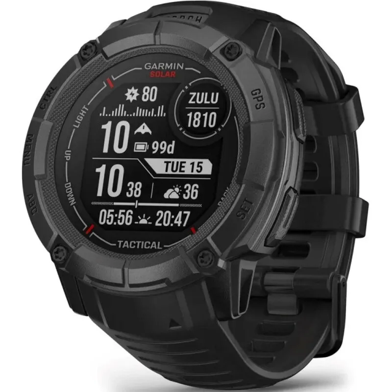 Smartwatch GARMIN Instinct 2X Solar Tactical Edition Czarny