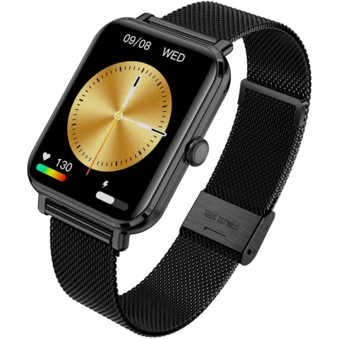 Smartwatch GARETT GRC Classic Czarny Stalowy