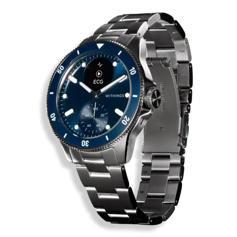 Smartwatch WITHINGS ScanWatch Nova 42mm Niebieski