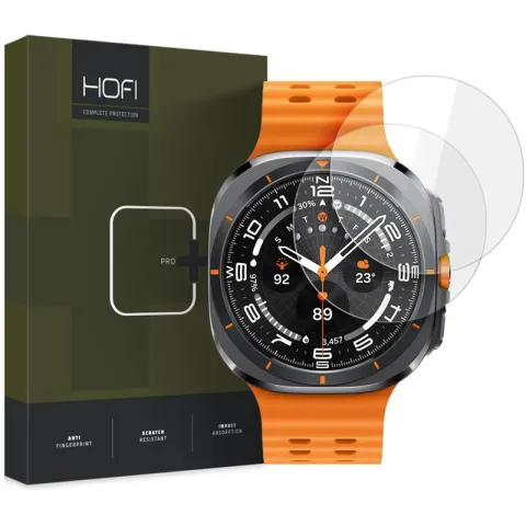 Szkło hartowane HOFI Glass Pro+ do Samsung Galaxy Watch Ultra 2024/2025 47 mm (2 szt.)