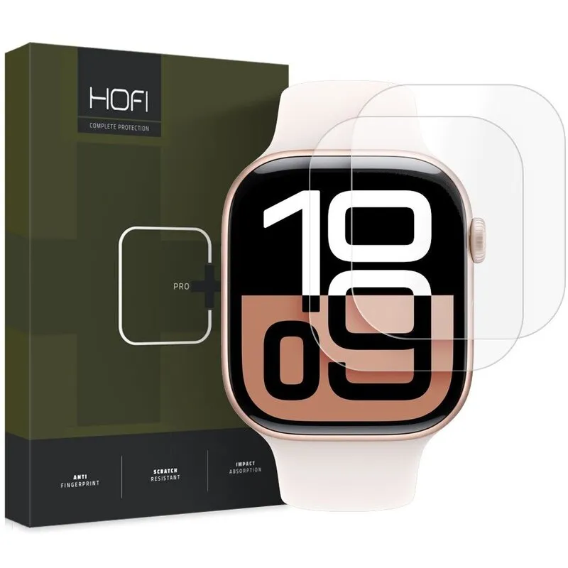 Folia hydrożelowa HOFI HydroFlex Pro+ do Apple Watch 10/11 (42 mm) 2szt.