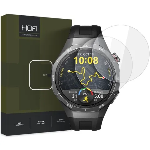 Szkło hartowane HOFI Glass Pro+ do Huawei Watch GT 5 Pro 46 mm (2szt.)