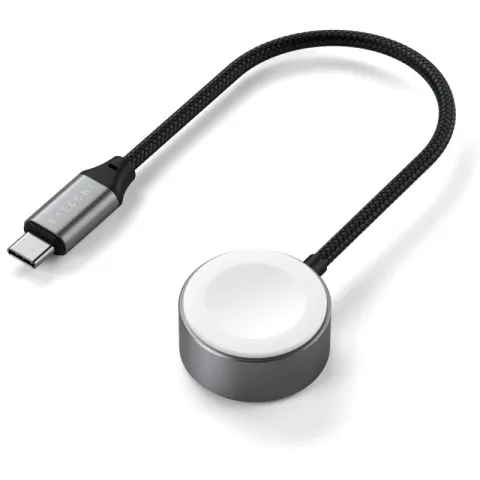 Ładowarka do smartwatcha SATECHI 5W 20 cm do Apple Watch Szary