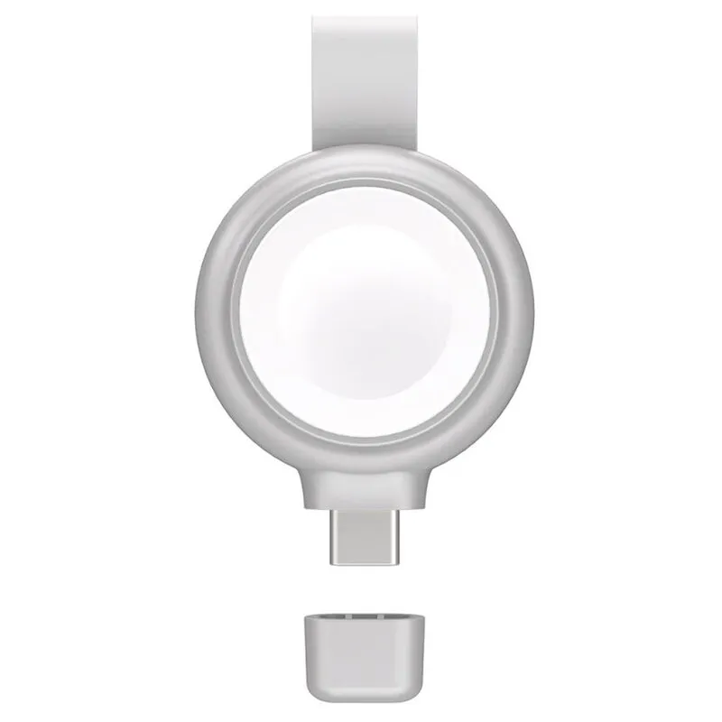 Ładowarka indukcyjna 4SMARTS MFI Fast Charger do Apple Watch Srebrny