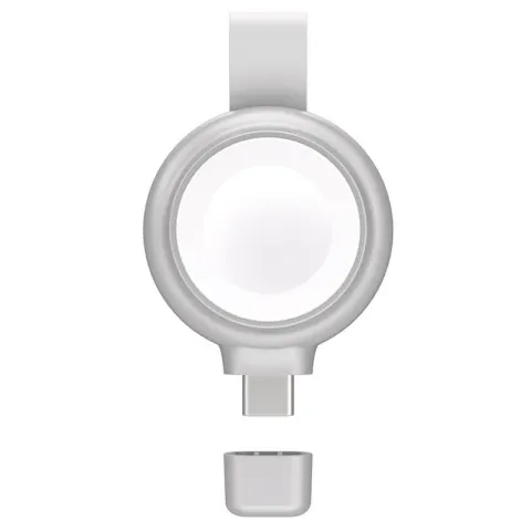 Ładowarka indukcyjna 4SMARTS MFI Fast Charger do Apple Watch Srebrny