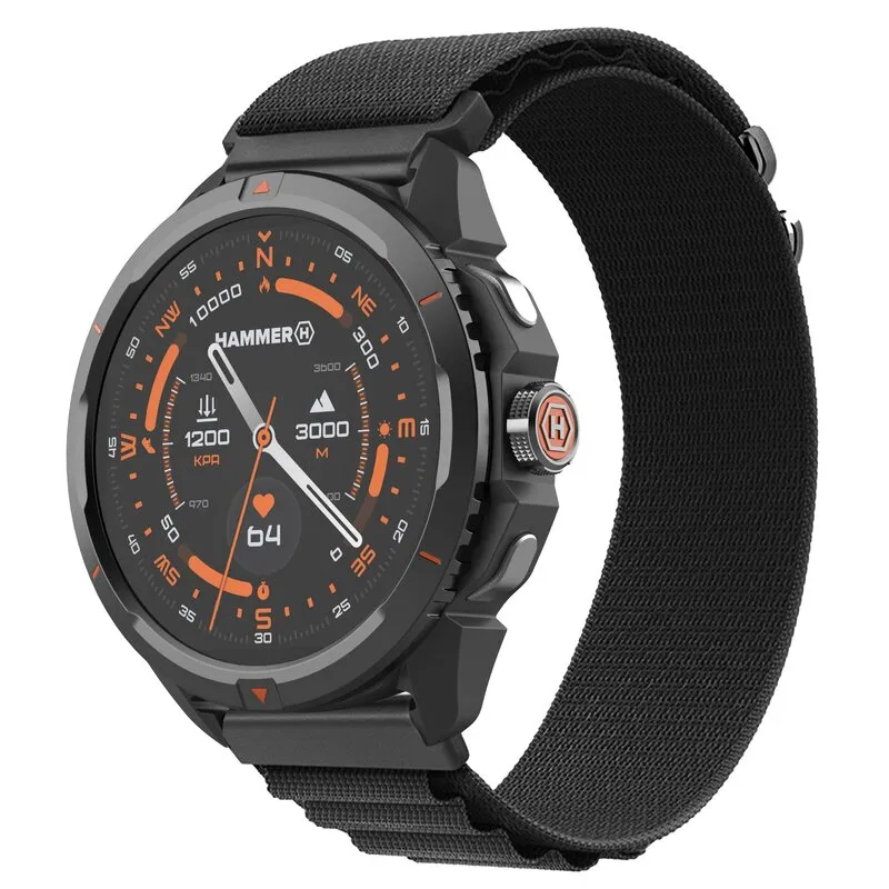 Smartwatch HAMMER Watch 2 Czarny