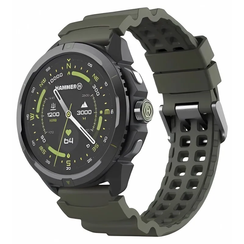 Smartwatch HAMMER Watch 2 Military Edition Czarny