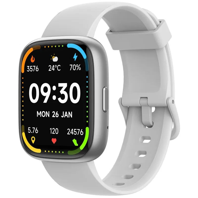 Smartwatch MAXCOM Ecowatch 6 Srebrny