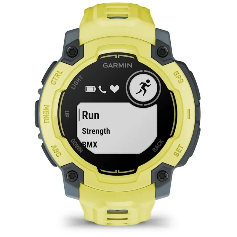Smartwatch GARMIN Instinct E 45mm Limonkowy