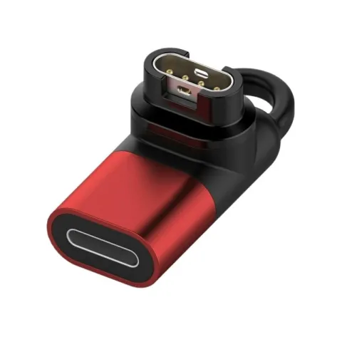 Adapter MAJESTICLINE Lightning do Garmin Czarno-czerwony