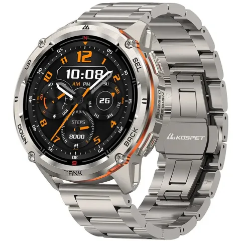 Smartwatch KOSPET Tank T3 Ultra 2 Special Edition Srebrny