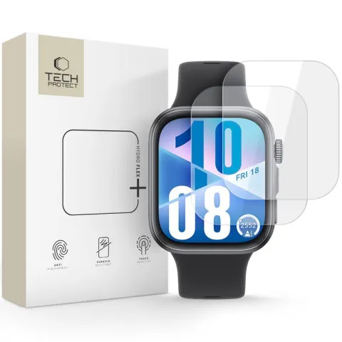Folia hydrożelowa TECH-PROTECT Hydro Flex+ do Huawei Watch Fit 3/4 (2 szt.)