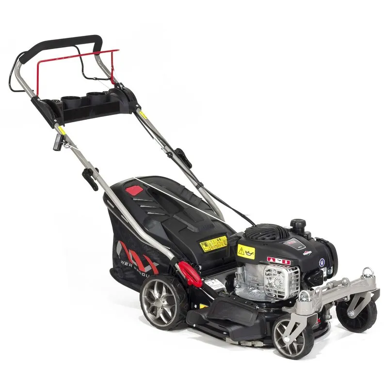 Kosiarka spalinowa NAX NAX1000S z napędem 42 cm, 125 cm3, 1.82 kW, mulczowanie, kosz 45L, silnik Briggs&Stratton