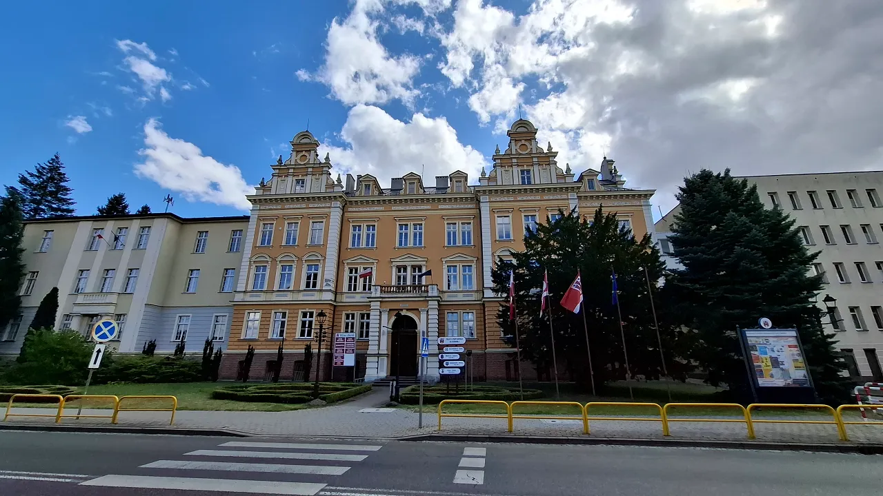 Urząd Miejski i Starostwo Powiatowe w Kluczborku