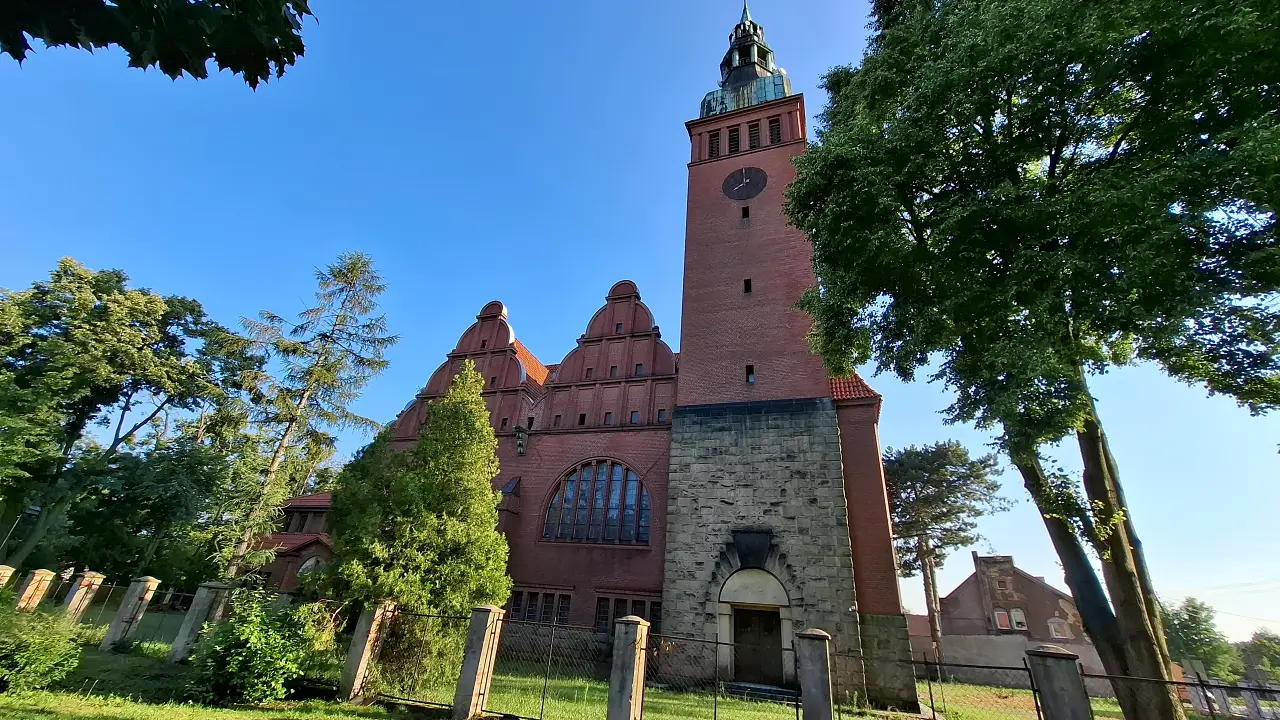 Kościół św. Józefa Oblubieńca Najświętszej Maryi Panny, wzniesiony w latach 1910–1911
